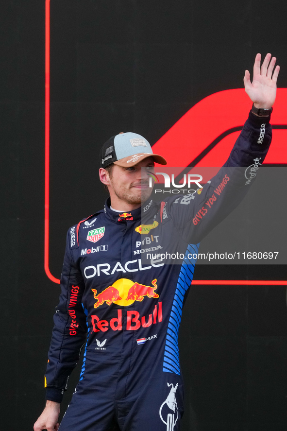 Max Verstappen of the Netherlands drives the Oracle Red Bull Racing RB20 Honda RBPT during the Formula 1 Pirelli United States Grand Prix 20...