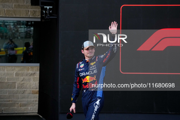 Max Verstappen of the Netherlands drives the Oracle Red Bull Racing RB20 Honda RBPT during the Formula 1 Pirelli United States Grand Prix 20...