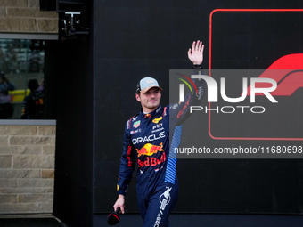 Max Verstappen of the Netherlands drives the Oracle Red Bull Racing RB20 Honda RBPT during the Formula 1 Pirelli United States Grand Prix 20...