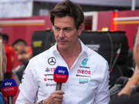 Toto Wolff, Team Principal of Mercedes-AMG Petronas F1 Team, is present during the Formula 1 Pirelli United States Grand Prix 2024 in Austin...