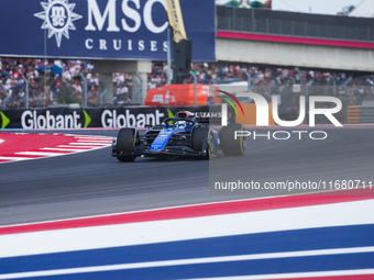 Alexander Albon of Thailand drives the (23) Williams Racing FW46 Mercedes during the Formula 1 Pirelli United States Grand Prix 2024 in Aust...