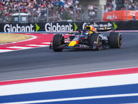 Max Verstappen of the Netherlands drives the Oracle Red Bull Racing RB20 Honda RBPT during the Formula 1 Pirelli United States Grand Prix 20...