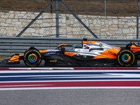 Oscar Piastri of Australia drives the (81) McLaren F1 Team MCL38 Mercedes during the Formula 1 Pirelli United States Grand Prix 2024 in Aust...