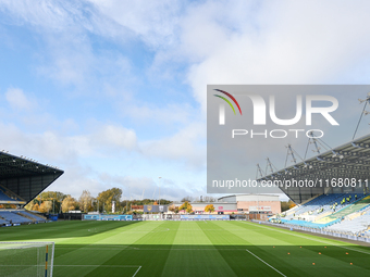 A view of the ground during the Sky Bet Championship match between Oxford United and West Bromwich Albion at the Kassam Stadium in Oxford, U...