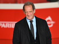 Vincent Lindon attends the ''LE CHOIX DE JOSEPH CROSS'' red carpet during the 19th Rome Film Festival at Auditorium Parco Della Musica in Ro...