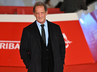 Vincent Lindon attends the ''LE CHOIX DE JOSEPH CROSS'' red carpet during the 19th Rome Film Festival at Auditorium Parco Della Musica in Ro...