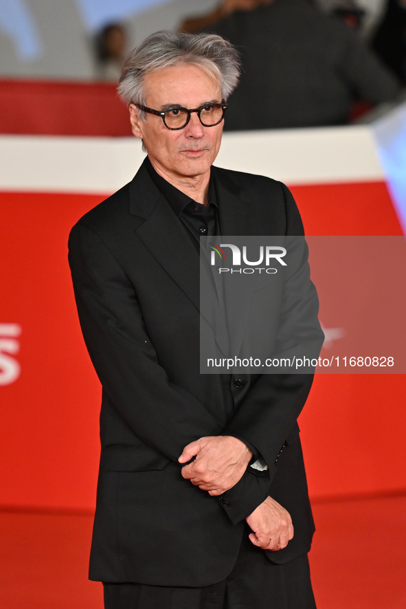 Gilles Bourdos attends the ''LE CHOIX DE JOSEPH CROSS'' red carpet during the 19th Rome Film Festival at Auditorium Parco Della Musica in Ro...