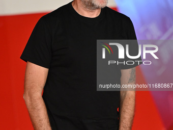 Valerio Mastandrea attends the ''ITALO CALVINO NELLE CITTA'' red carpet during the 19th Rome Film Festival at Auditorium Parco Della Musica...