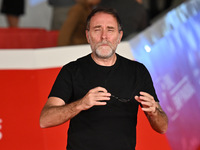 Valerio Mastandrea attends the ''ITALO CALVINO NELLE CITTA'' red carpet during the 19th Rome Film Festival at Auditorium Parco Della Musica...