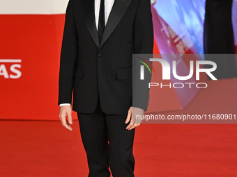 Alessio Vassallo attends the ''ITALO CALVINO NELLE CITTA'' red carpet during the 19th Rome Film Festival at Auditorium Parco Della Musica in...