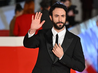 Alessio Vassallo attends the ''ITALO CALVINO NELLE CITTA'' red carpet during the 19th Rome Film Festival at Auditorium Parco Della Musica in...