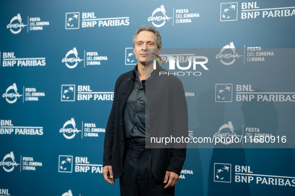 Claudio Santamaria attends the ''The Return'' photocall during the 19th Rome Film Festival at Auditorium Parco Della Musica in Rome, Italy,...