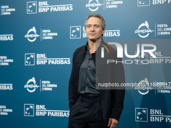 Claudio Santamaria attends the ''The Return'' photocall during the 19th Rome Film Festival at Auditorium Parco Della Musica in Rome, Italy,...