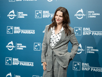 Juliette Binoche attends the ''The Return'' photocall during the 19th Rome Film Festival at Auditorium Parco Della Musica in Rome, Italy, on...