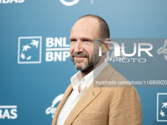 Ralph Fiennes attends ''The Return'' photocall during the 19th Rome Film Festival at Auditorium Parco Della Musica in Rome, Italy, on Octobe...