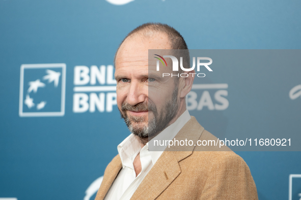 Ralph Fiennes attends ''The Return'' photocall during the 19th Rome Film Festival at Auditorium Parco Della Musica in Rome, Italy, on Octobe...