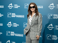 Juliette Binoche attends the ''The Return'' photocall during the 19th Rome Film Festival at Auditorium Parco Della Musica in Rome, Italy, on...