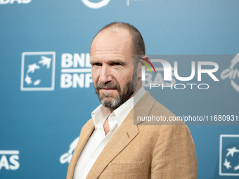 Ralph Fiennes attends ''The Return'' photocall during the 19th Rome Film Festival at Auditorium Parco Della Musica in Rome, Italy, on Octobe...