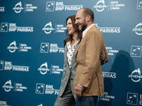 Juliette Binoche and Ralph Fiennes attend ''The Return'' photocall during the 19th Rome Film Festival at Auditorium Parco Della Musica in Ro...