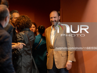 Juliette Binoche and Ralph Fiennes attend ''The Return'' photocall during the 19th Rome Film Festival at Auditorium Parco Della Musica in Ro...