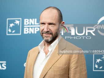 Ralph Fiennes attends ''The Return'' photocall during the 19th Rome Film Festival at Auditorium Parco Della Musica in Rome, Italy, on Octobe...