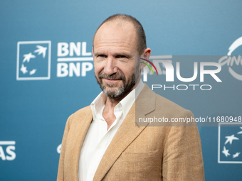 Ralph Fiennes attends ''The Return'' photocall during the 19th Rome Film Festival at Auditorium Parco Della Musica in Rome, Italy, on Octobe...