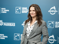 Juliette Binoche attends the ''The Return'' photocall during the 19th Rome Film Festival at Auditorium Parco Della Musica in Rome, Italy, on...