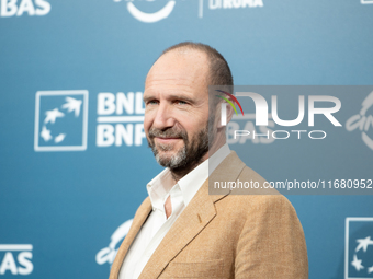 Ralph Fiennes attends ''The Return'' photocall during the 19th Rome Film Festival at Auditorium Parco Della Musica in Rome, Italy, on Octobe...