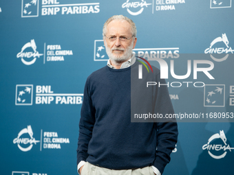 Uberto Pasolini attends the ''The Return'' photocall during the 19th Rome Film Festival at Auditorium Parco Della Musica in Rome, Italy, on...