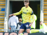 Ben Nelson of Oxford is on the ball during the Sky Bet Championship match between Oxford United and West Bromwich Albion at the Kassam Stadi...