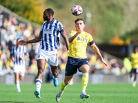 Mark Harris of Oxford races forward during the Sky Bet Championship match between Oxford United and West Bromwich Albion at the Kassam Stadi...