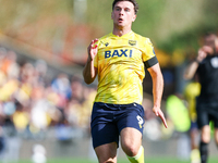 Mark Harris of Oxford races forward during the Sky Bet Championship match between Oxford United and West Bromwich Albion at the Kassam Stadi...