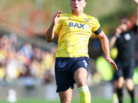 Mark Harris of Oxford races forward during the Sky Bet Championship match between Oxford United and West Bromwich Albion at the Kassam Stadi...