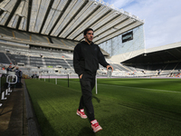 Sandro Tonali of Newcastle United participates in the Premier League match between Newcastle United and Brighton and Hove Albion at St. Jame...