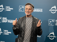 Michele Placido attends the ''Eterno Visionario'' photocall during the 19th Rome Film Festival at Auditorium Parco Della Musica in Rome, Ita...