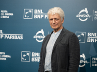 Fabrizio Bentivoglio attends the ''Eterno Visionario'' photocall during the 19th Rome Film Festival at Auditorium Parco Della Musica in Rome...