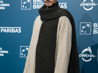 Giancarlo Commare attends the ''Eterno Visionario'' photocall during the 19th Rome Film Festival at Auditorium Parco Della Musica in Rome, I...