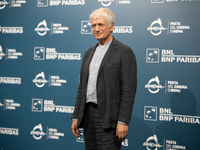 Fabrizio Bentivoglio attends the ''Eterno Visionario'' photocall during the 19th Rome Film Festival at Auditorium Parco Della Musica in Rome...