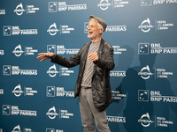 Michele Placido attends the ''Eterno Visionario'' photocall during the 19th Rome Film Festival at Auditorium Parco Della Musica in Rome, Ita...