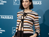 Anna Gargano attends the ''Eterno Visionario'' photocall during the 19th Rome Film Festival at Auditorium Parco Della Musica in Rome, Italy,...