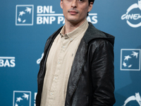 Michelangelo Placido attends the ''Eterno Visionario'' photocall during the 19th Rome Film Festival at Auditorium Parco Della Musica in Rome...