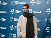 Giancarlo Commare attends the ''Eterno Visionario'' photocall during the 19th Rome Film Festival at Auditorium Parco Della Musica in Rome, I...