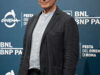 Fabrizio Bentivoglio attends the ''Eterno Visionario'' photocall during the 19th Rome Film Festival at Auditorium Parco Della Musica in Rome...