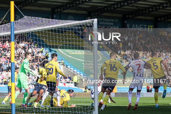 Action occurs in the Oxford area during the Sky Bet Championship match between Oxford United and West Bromwich Albion at the Kassam Stadium...