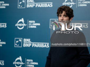 Nicolas Maupas attends the ''The Count Of Monte Cristo'' photocall during the 19th Rome Film Festival at Auditorium Parco Della Musica in Ro...