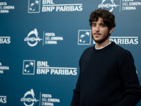 Nicolas Maupas attends the ''The Count Of Monte Cristo'' photocall during the 19th Rome Film Festival at Auditorium Parco Della Musica in Ro...