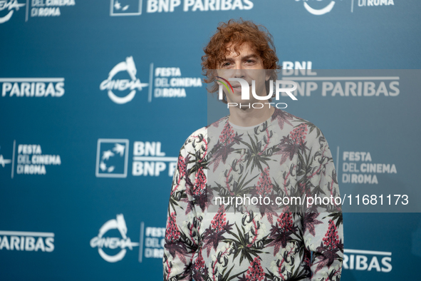 Michele Riondino attends the ''The Count Of Monte Cristo'' photocall during the 19th Rome Film Festival at Auditorium Parco Della Musica in...