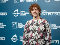 Michele Riondino attends the ''The Count Of Monte Cristo'' photocall during the 19th Rome Film Festival at Auditorium Parco Della Musica in...