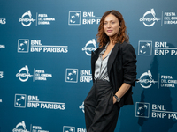 Gabriella Pession attends the ''The Count Of Monte Cristo'' photocall during the 19th Rome Film Festival at Auditorium Parco Della Musica in...