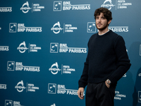 Nicolas Maupas attends the ''The Count Of Monte Cristo'' photocall during the 19th Rome Film Festival at Auditorium Parco Della Musica in Ro...